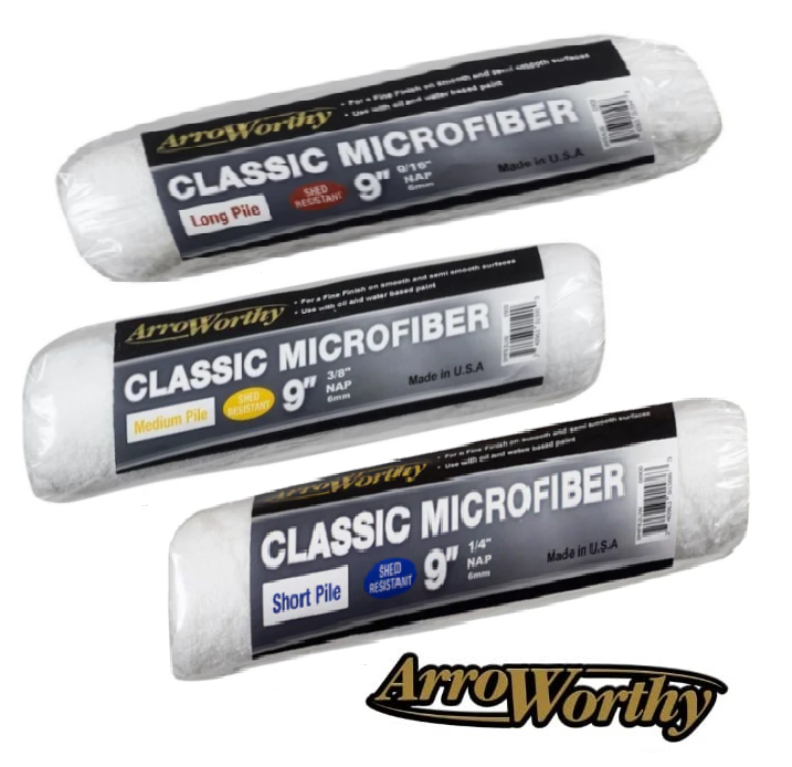 Arroworthy Classic Microfiber Paint Rollers