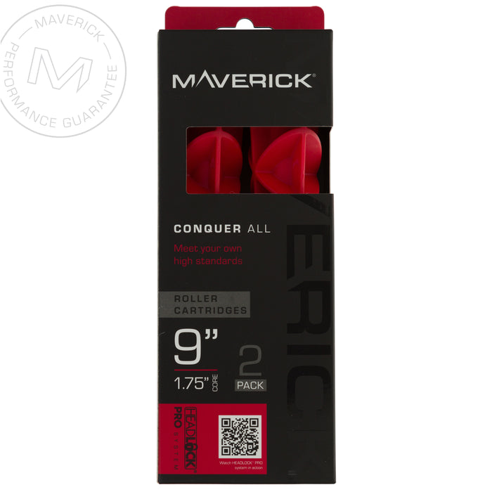 Maverick Headlock Pro 9" Inch Paint Roller Refill Cartridges