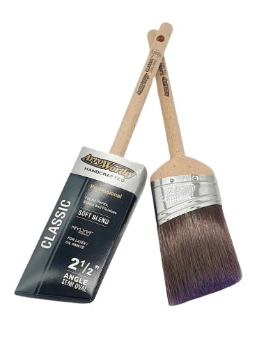 Arroworthy Classic Semi-Oval Paint Brush Set - Pencil Handle