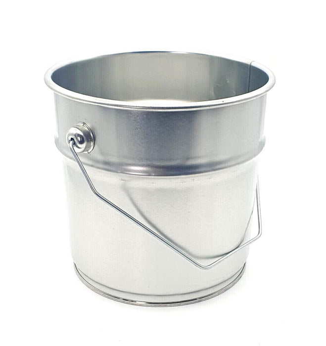 Arroworthy Metal Paint Kettle 2.5 Litre - Galvanized Steel Design