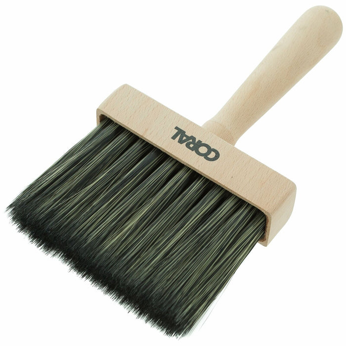 Coral Aspire Paint Dusting Brush with a Fine Synthetic Bristle Brush Head