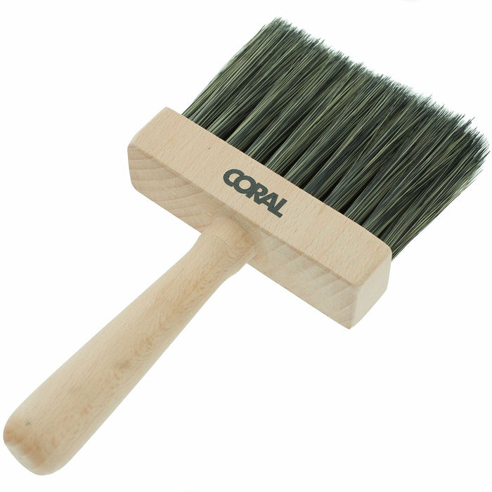 Coral Aspire Paint Dusting Brush with a Fine Synthetic Bristle Brush Head