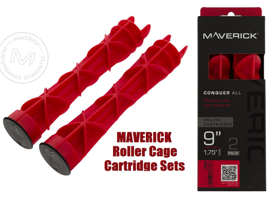 Maverick Headlock Pro 9" Inch Paint Roller Refill Cartridges