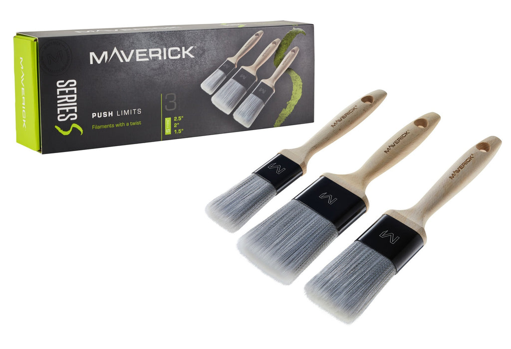 MAVERICK PAINT BRUSH SET (Series S Paint Brush (Set of 3)